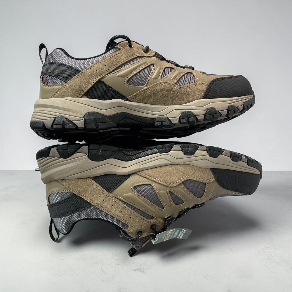 Skechers 66275 Selmen Enago Men's Waterproof Hiking Shoes Relaxed Fit